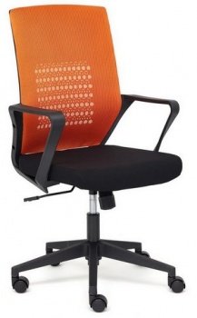 Кресло компьютерное GALANT ткань, оранжевый/черный